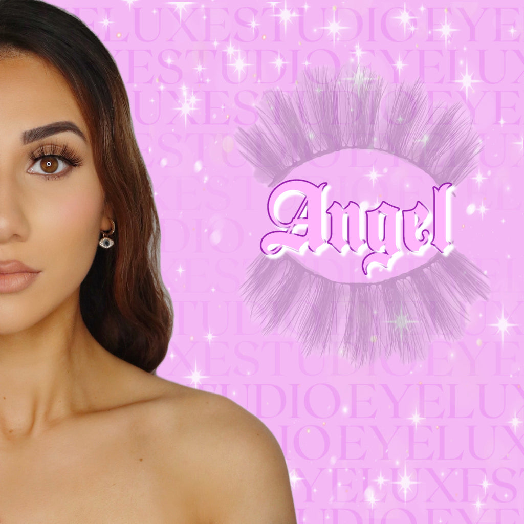 Fluffy strip lash style