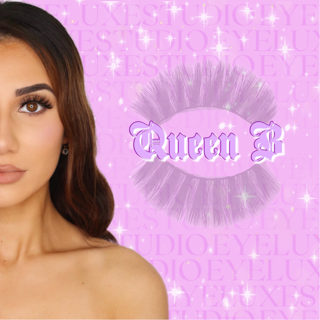 Fluffy strip lash style
